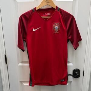 NIKE DRI-FIT Portugal Authentic National Team Football Jersey Size Small